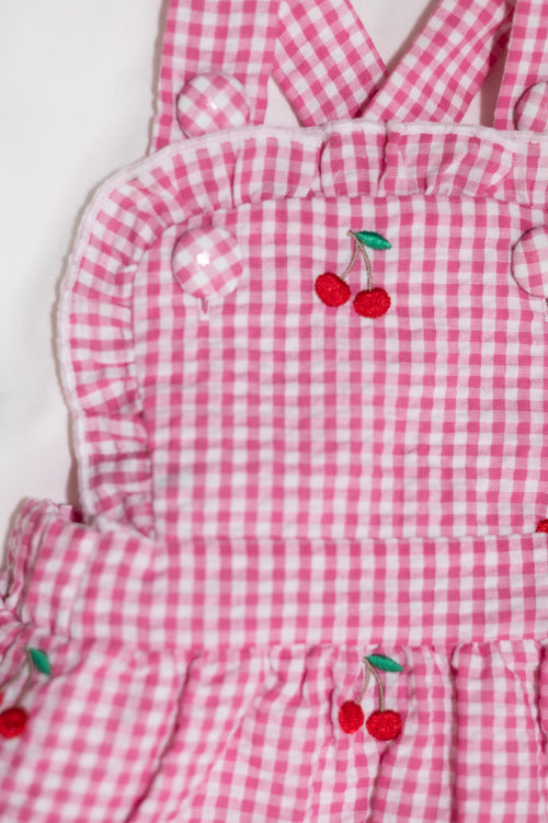 Cherry Gingham Bubble