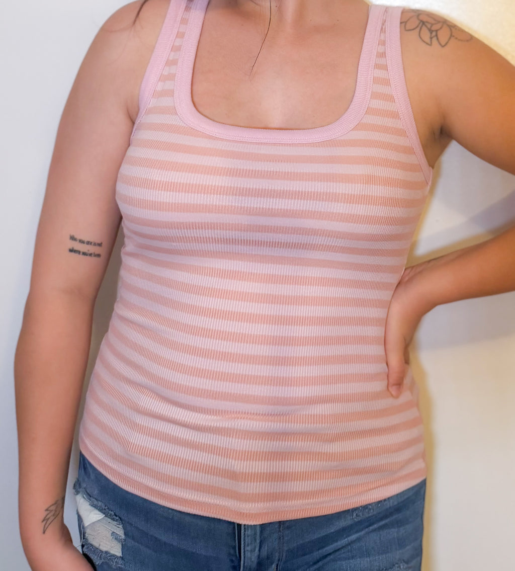 Reversible Sleeveless Tank Top