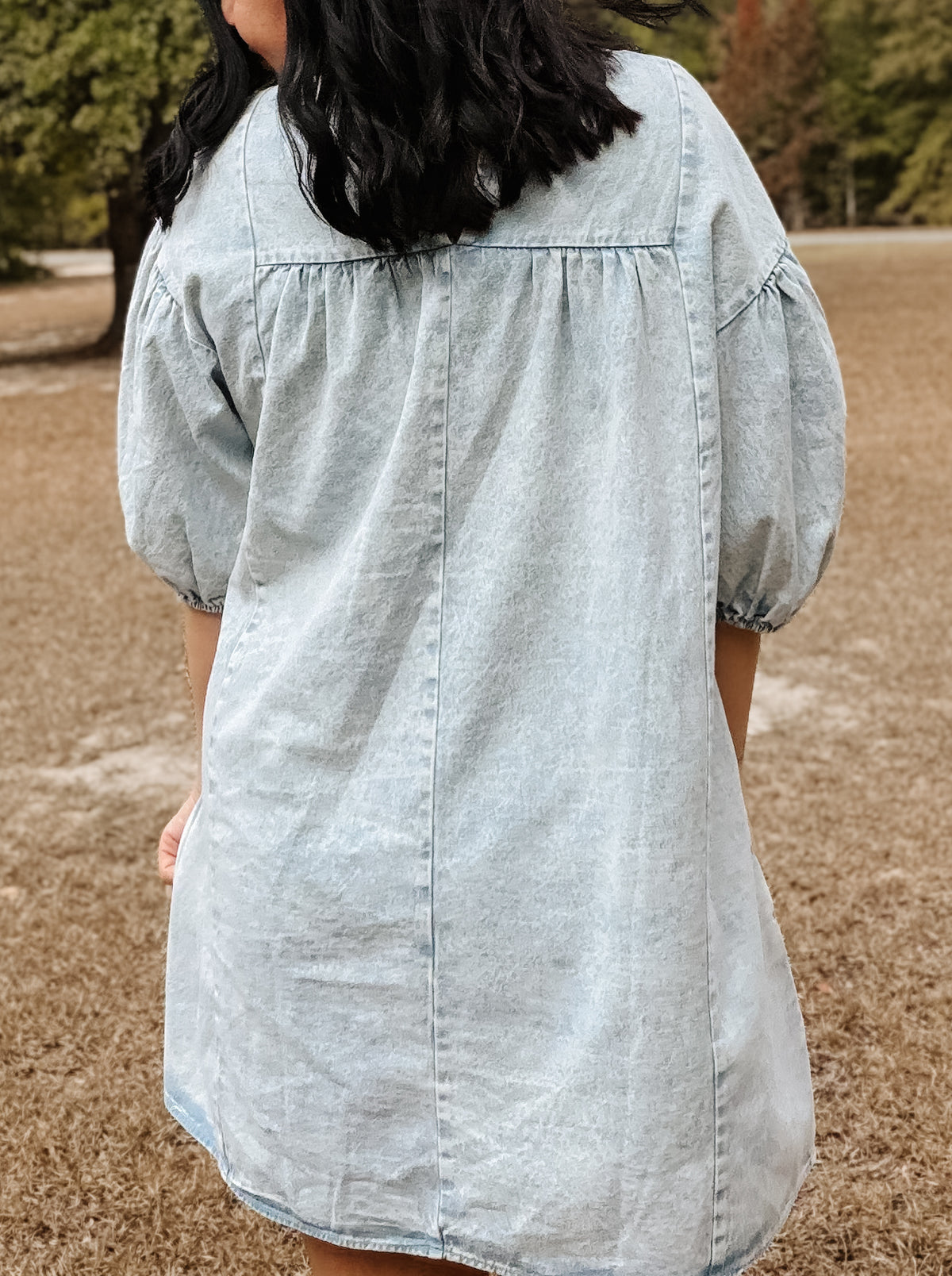 Claire Denim Mini Dress