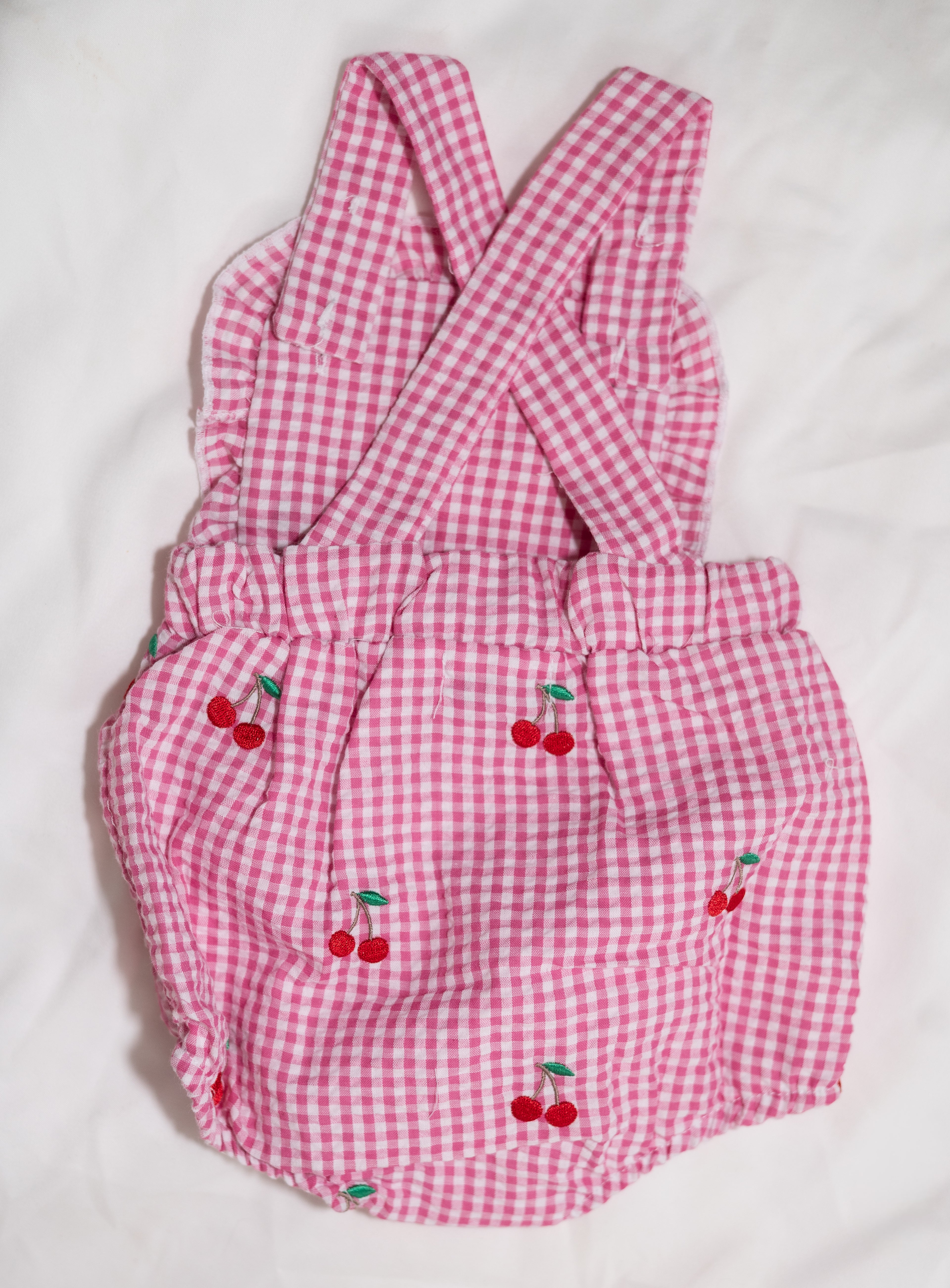 Cherry Gingham Bubble