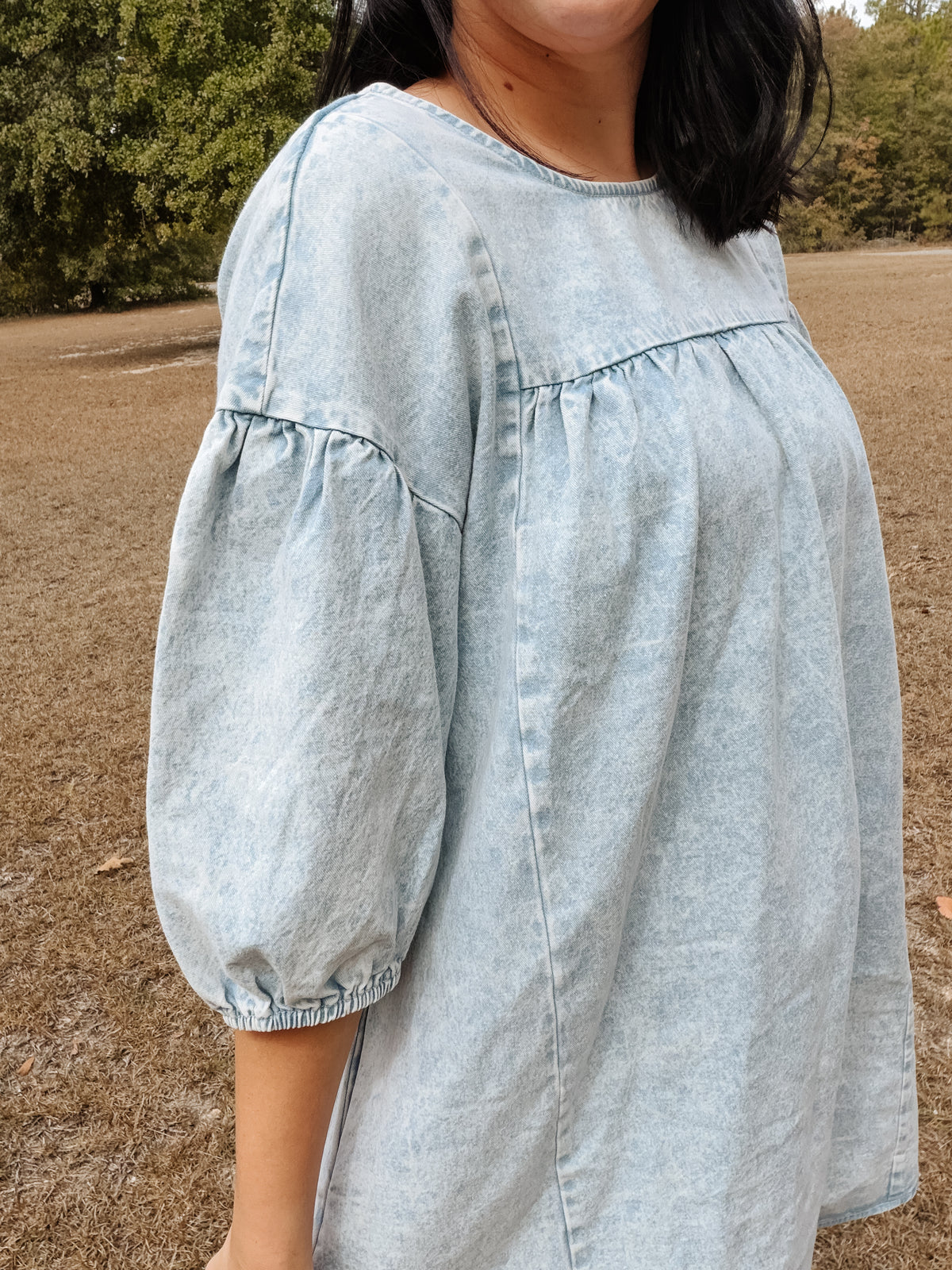 Claire Denim Mini Dress